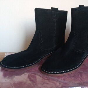 Clarks new suede ankle boots